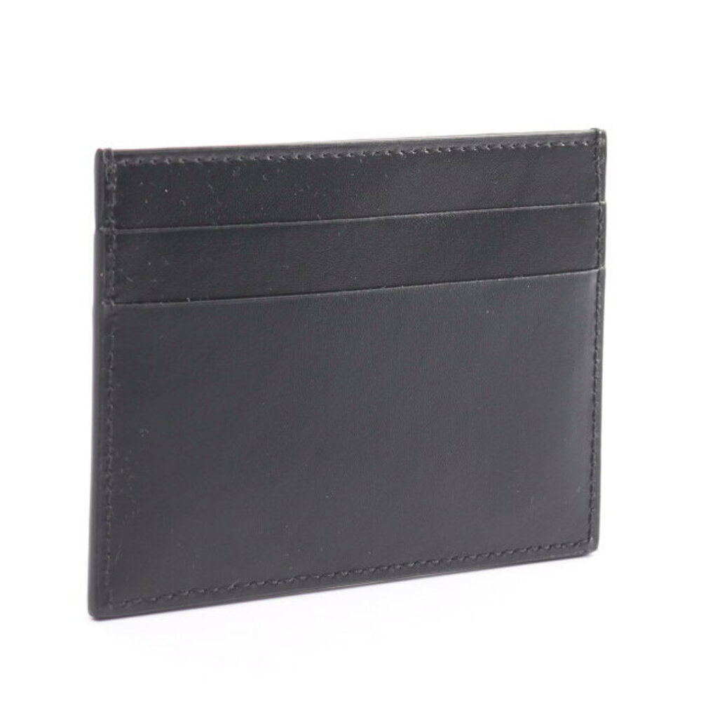Balenciaga Black Wallet Sports White Leather Layered